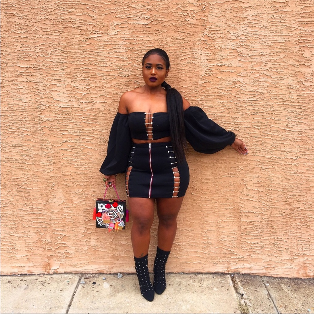 2 piece skirt set
